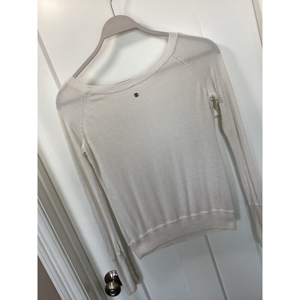 LululemonChai Time Pullover light weight cream sw… - image 8